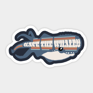 Save the Whales! Sticker